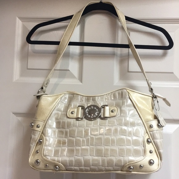 Handbags - WINTER WHITE SHOULDER BAG